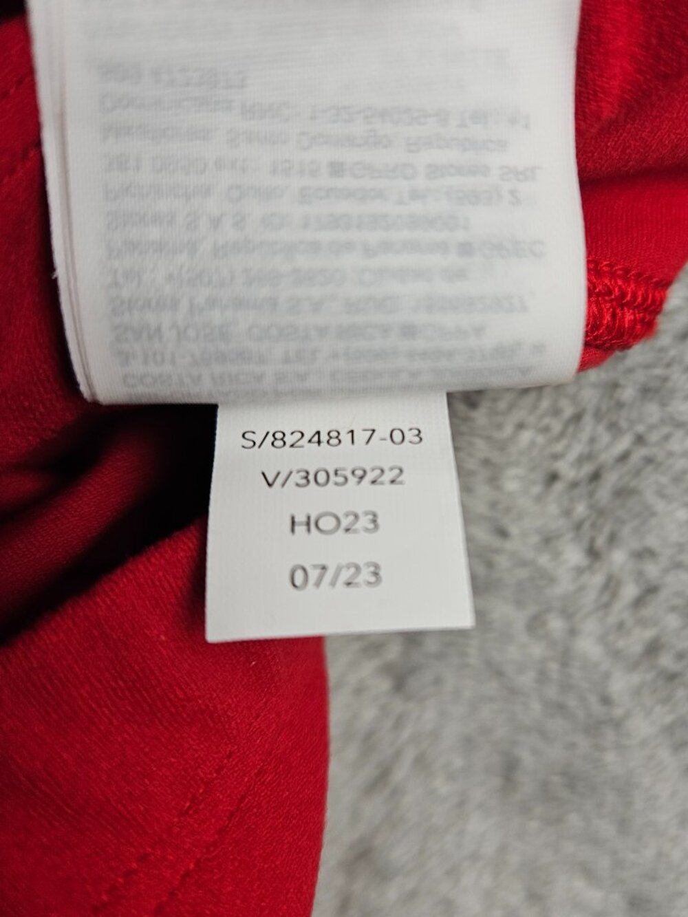 NWT Athleta Red Salutation Bodysuit Jumpsuit XS - Picture 9 of 12